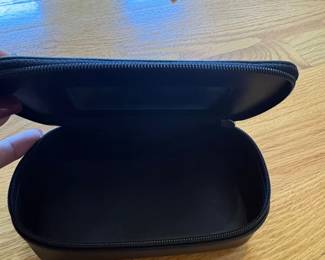Coach Black Leather Travel Kit second image