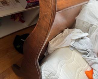 Pottery Barn Kids Trundle Sleigh Bed
