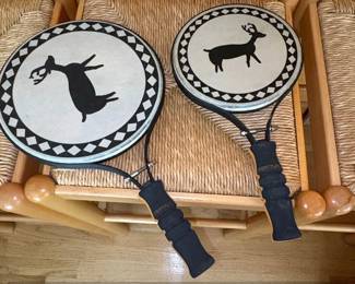 REM Percussion Deer Hand Drums Set of 
