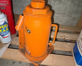 Orange Ton Hydraulic Bottle Jack
