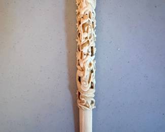 Carved Dragon Cigarette Holder