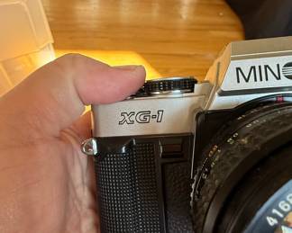 Minolta XG-1 35mm SLR Camera with MC Rokkor-X 50mm f/1.7 Lens