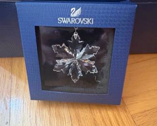Swarovski Crystal Snowflake Ornament