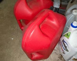 Scepter Gallon Red Plastic Jerrycan