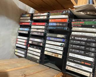 Assorted Cassette Tapes Collection