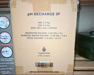 Invigorated Water pH Recharge F Alkaline Water Countertop Unit second image