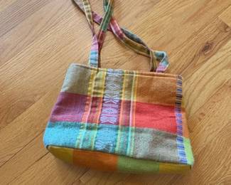 BAGGU Madras Small Cloud Bag
