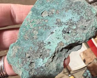 Malachite and Copper Specimen
