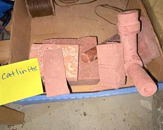 Catlinite Pipe and Blanks
