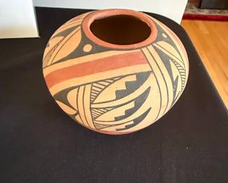 D. Tosa Jemez Pueblo Pottery Vase second image