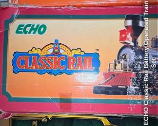 ECHO Classic Rail Battery Operated Train Set second image