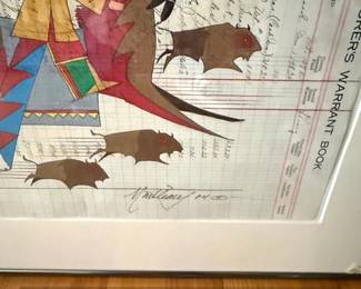 Donald F. Montileaux Brings Back The Buffalo Ledger Drawing third image