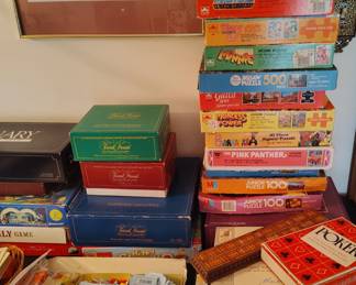 Vintage Puzzles and Games 