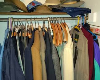 Vintage Hats and Sport Coats size L /42