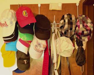 Men's hats and belts 