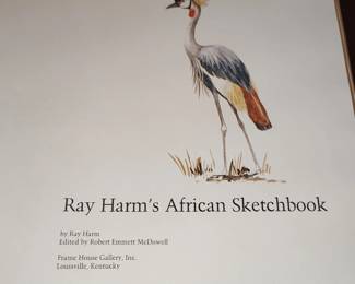 Ray Harms African Sketchbook Book 