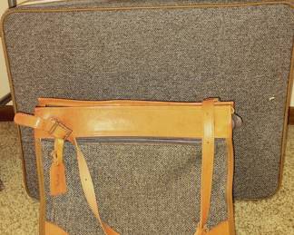 Vintage Hartmann Tweed Luggage Set