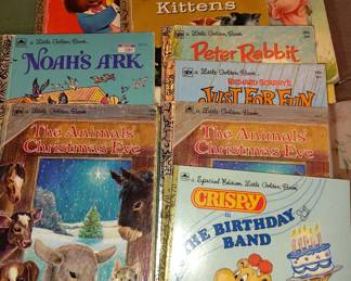 Little Golden Books, good to fair 