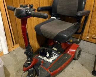 Pride Sonic Mobility 3 Wheeled Electric Scooter With Charger.