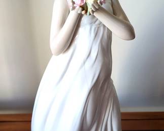 Zaphir Spanish Porcelain Statuette, 17" Tall