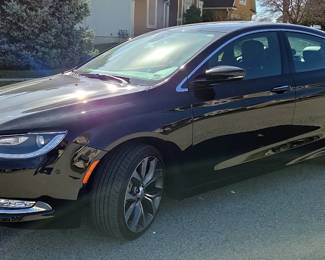 2015 Chrysler 200C AWD, VIN# 1C3CCCEG0FN630127, Odometer Reads 18009, 3.6L V6 24-Valve VVT Engine, Leather Trimmed Vent Seats, Power Windows, Locks And Sunroof, Sirius XM Capable