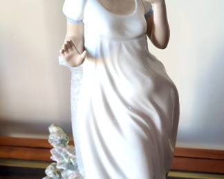 Zaphir Spanish Made Porcelain Figure, 17" Tall