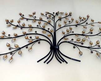Metal Tree Wall Decoration