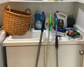 Cleaning Supplies Lot Swiffer Mop Bona Febreze Clorox Tide Raid Household Bundle