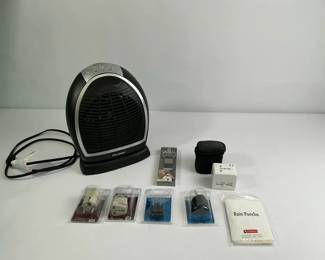 Pelonis Space Heater Travel Adapter Plug Lot Rain Poncho Accessories