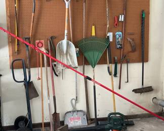 Yard Tool, Rakes, Shovels, Broom, Trimmer More