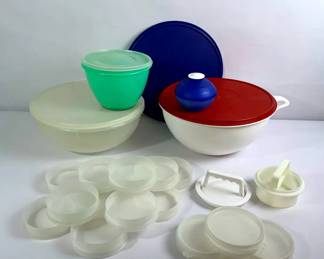 Vintage Tupperware, Mixing Bowls, Lids, Containers Accessories
