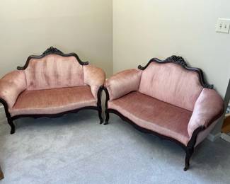 04 Two Vintage Settees