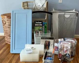 Home Organization, Laundry Hampers, Storage Bins, Closet Space Saver Items