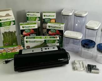 FoodSaver Vacuum Sealer with Bags, Rolls, and Storage Containers