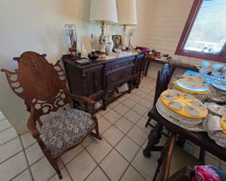 1920s dining room set