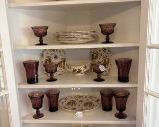 collectible china and depression glass