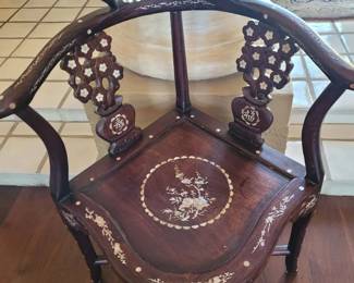 Set of 2 Chinese Rosewood Chairs $185 Each