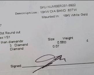 Retailed $1,950 . Documents included 