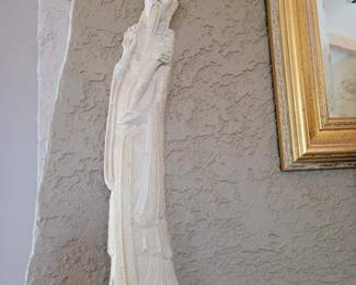 Chinese Emperor Resin Statue $30