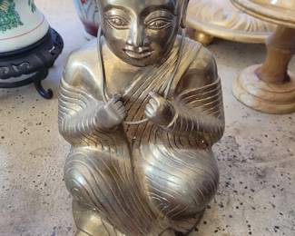 Large Brass Buddha $265