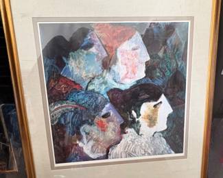 Large Numbered Lithograph $550 Barbara Wood
