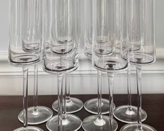 (10) Calvin Klein Champagne Flutes