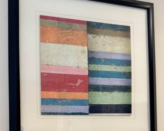 Framed Abstract Artwork