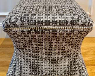 (2) Ethan Allen "Corbin" Ottomans