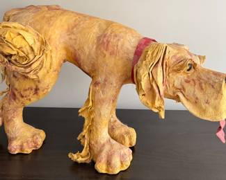 Paper Mache Dog