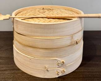 Dim Sum Bamboo Steamer