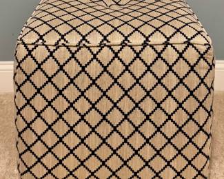 (2) Ethan Allen Ottomans