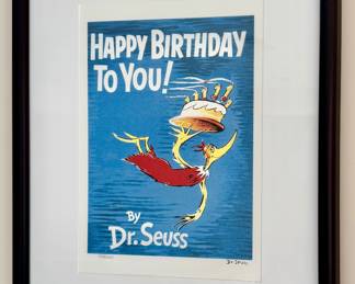 "Happy Birthday to You!" Signed & Numbered Lithograph