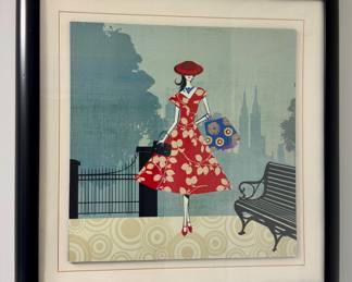 "Central Park" Framed Allison Pearce Print