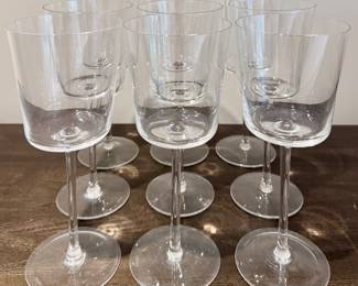 (9) Calvin Klein Wine Glasses